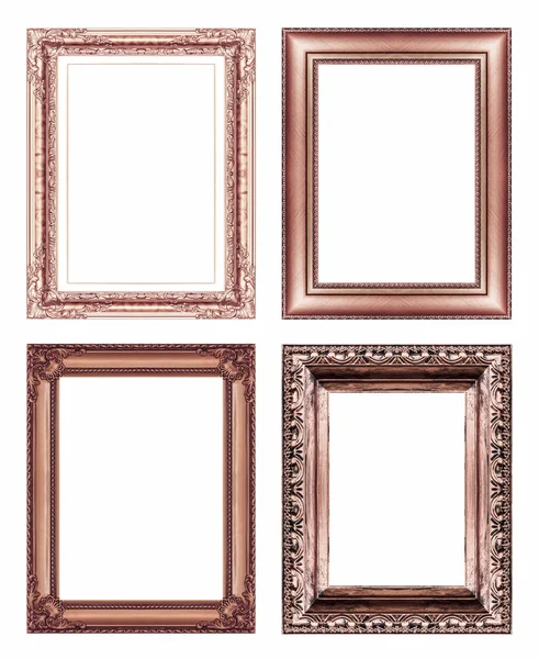 Vintage bruin frame met lege ruimte — Stockfoto