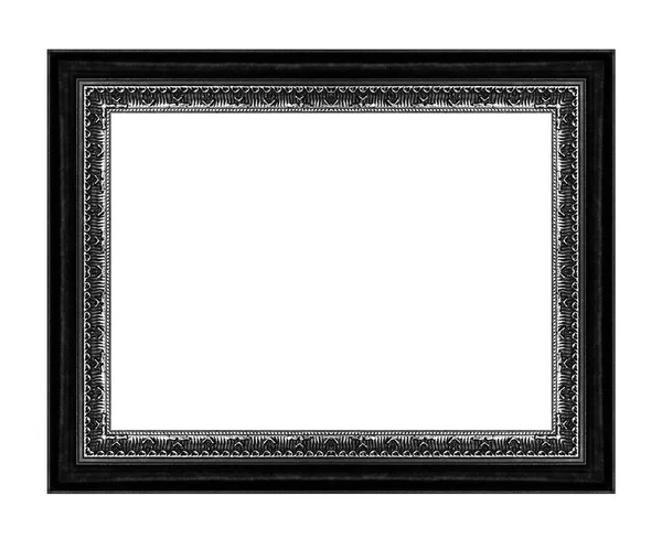 kırpma yolu ile boş alanı olan klasik siyah çerçeve 