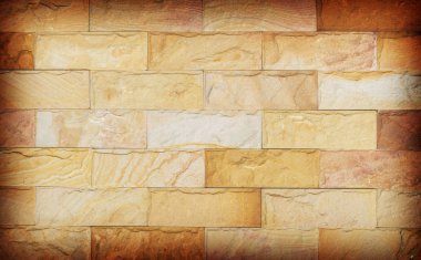 sand stone wall texture and ackground of decorate clipart