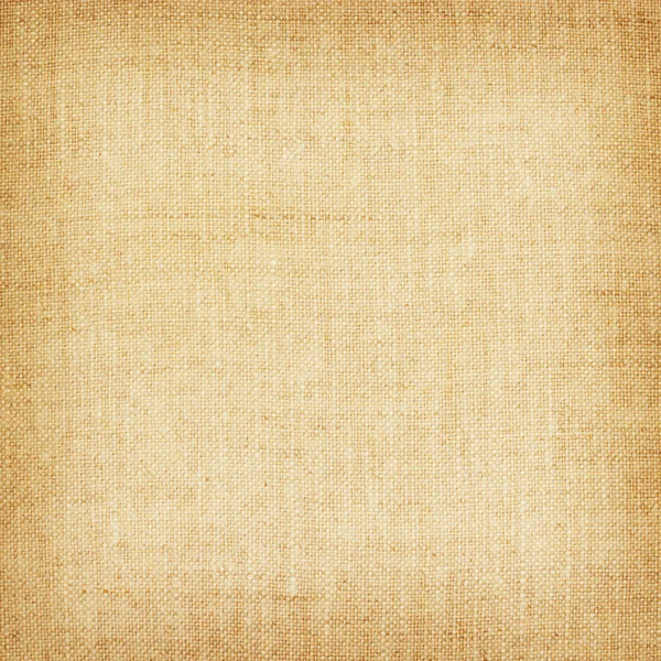 Light yellow natural linen texture for the background — Stock Photo, Image