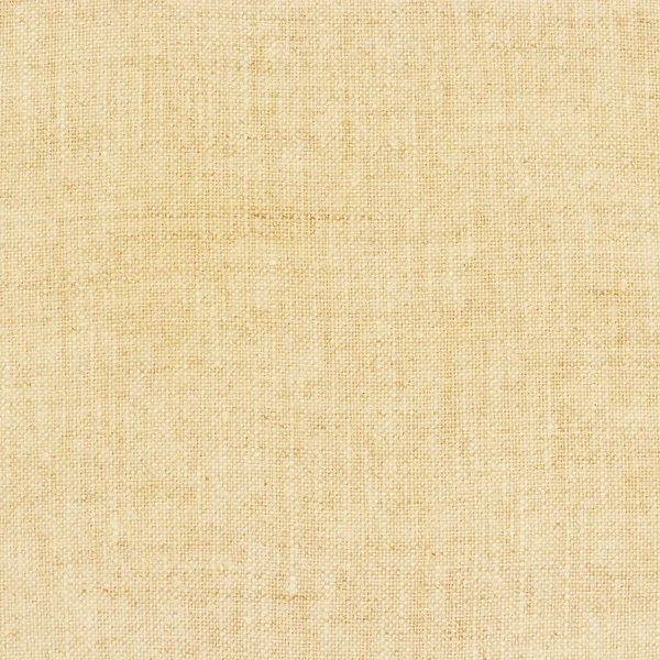 Texture di lino naturale giallo chiaro per lo sfondo — Foto Stock
