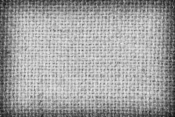 Sackcloth textura cinza ou fundo — Fotografia de Stock