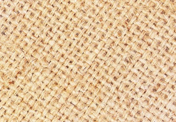 Sackcloth brown textured background — Stock Photo, Image