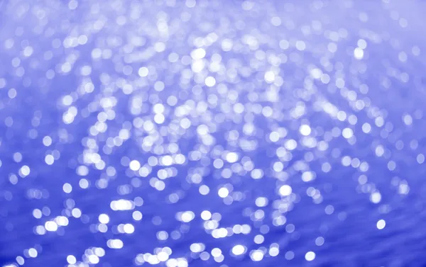 Abstract circular bokeh background of Light shining on the river — Stock Photo, Image