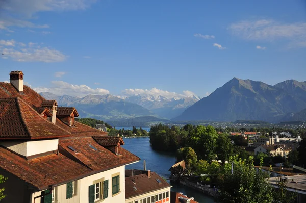 Paisaje Suiza — Foto de Stock