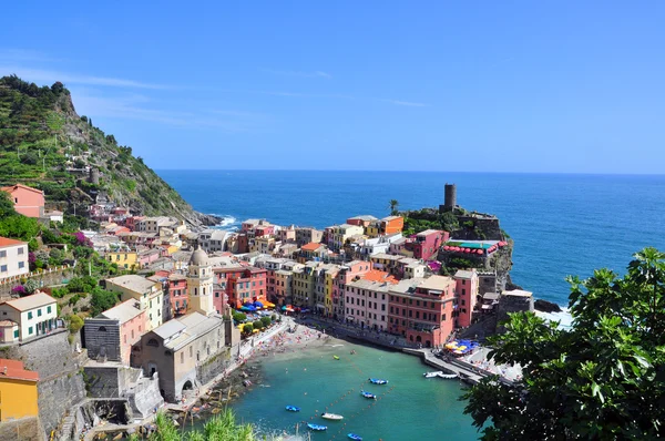 Vernazza mooie bekijken — Stockfoto