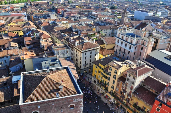 Ovansida i verona, Italien — Stockfoto