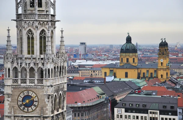 Uitzicht op de stad München — Stockfoto