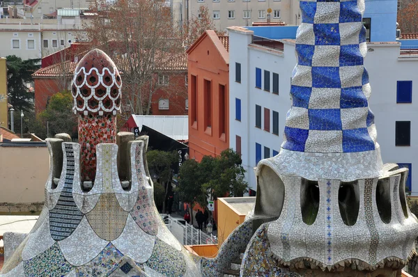 Parque Gaudi em Barcelona — Fotografia de Stock