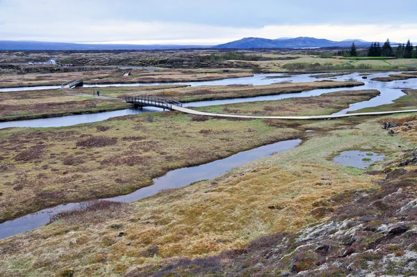 国家公园 thingvellir — 图库照片