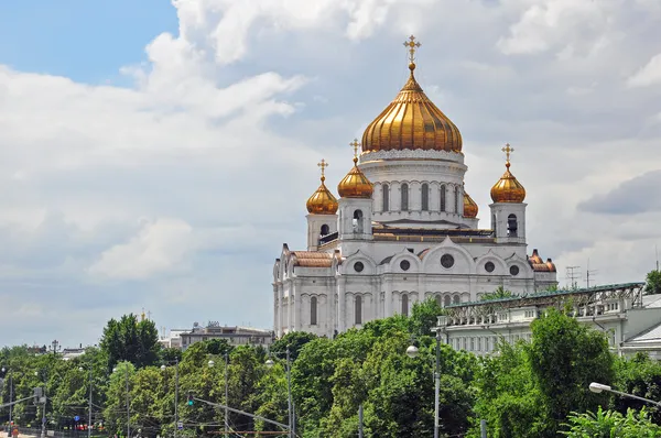 Московський собор христа Спасителя. — стокове фото