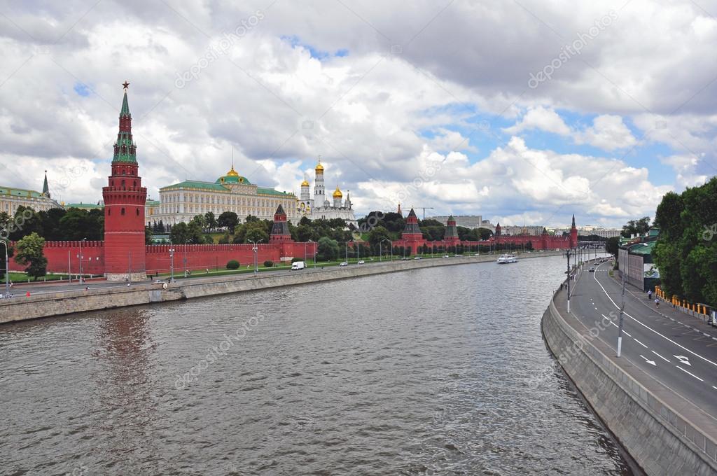 Moscow Kremlin panoramic view