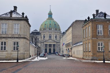 kar olan, Amalienborg Sarayı