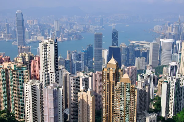 Hong Kong skyscparers — Stock Photo, Image