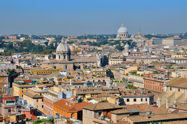 Rome and Vatican cityscapes