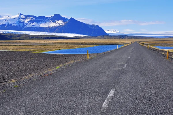 Reykjavik highway — Stockfoto