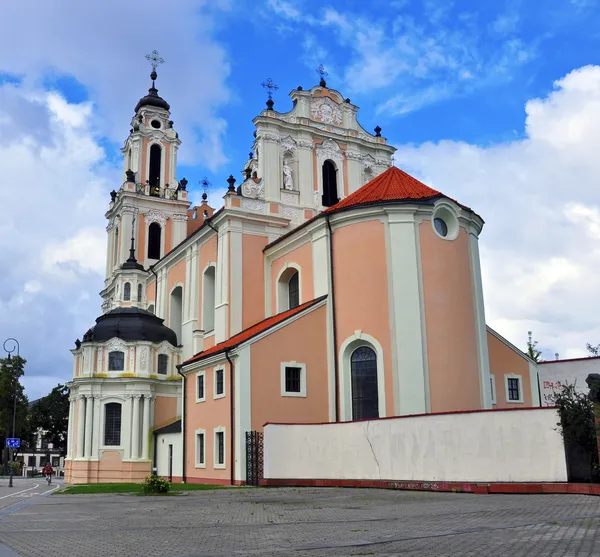 Kościół w Wilnie — Zdjęcie stockowe