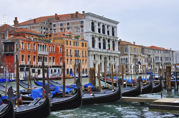 Gondolas in Venice — Stock Photo, Image