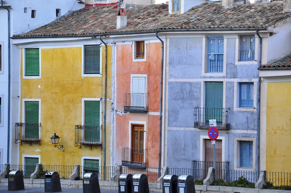 Multicolor huizen — Stockfoto