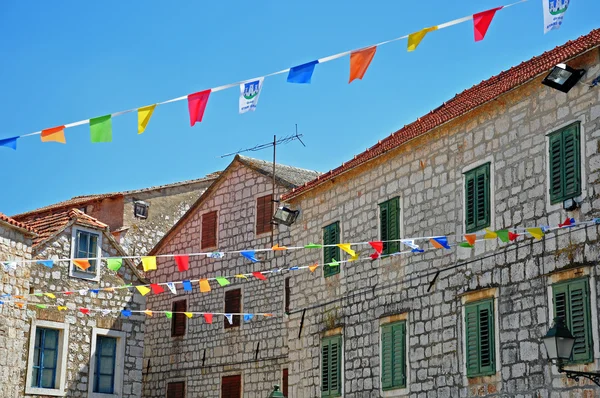 Akdeniz evlerimediterrane huizen — Stok fotoğraf