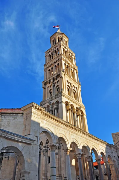 Diockletian sarayda kule — Stok fotoğraf