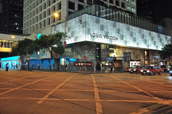 Hong Kong causeway bay at night — Stock Photo, Image