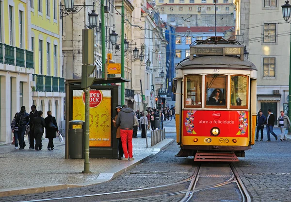 Lisbon tram — Stock Photo, Image