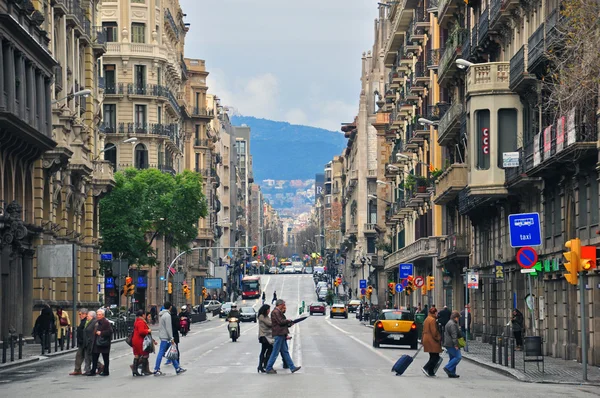 Barselona Caddesi Telifsiz Stok Imajlar
