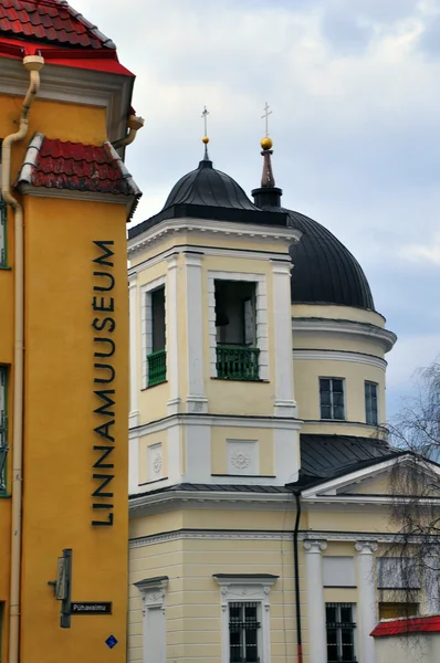 Tallinn museum and church — Stock Photo, Image