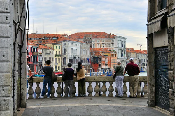 Watching Grand Canal — Stock Photo, Image