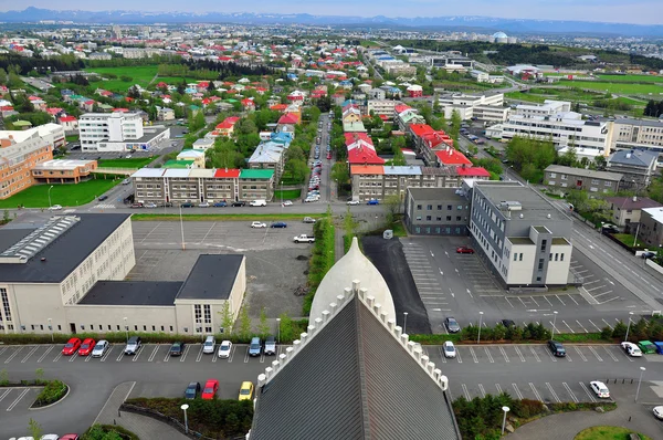 Reykjavik top view — Stock Photo, Image