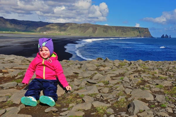 Little cute traveler — Stock Photo, Image