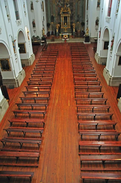 Catholic church interior — Stock Photo, Image