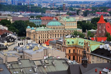 Krakow Üstten Görünüm