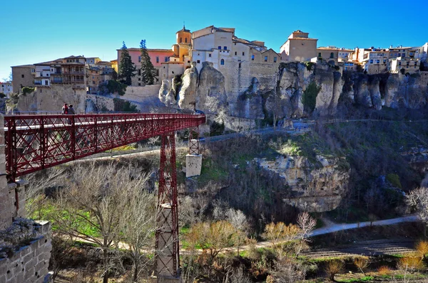 Vecchio ponte a Cuenca — Foto Stock