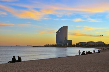 barceloneta vanilya gökyüzü