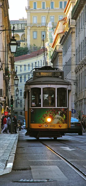 リスボンの路面電車 — ストック写真