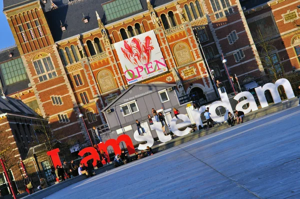 Amsterdam sign — Stock Photo, Image