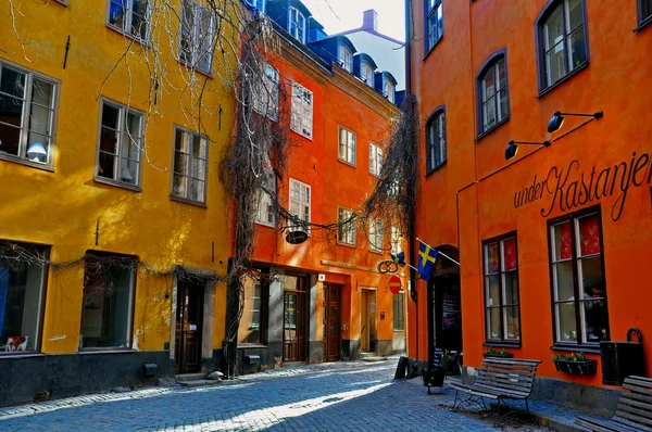 Stockholm straat — Stockfoto