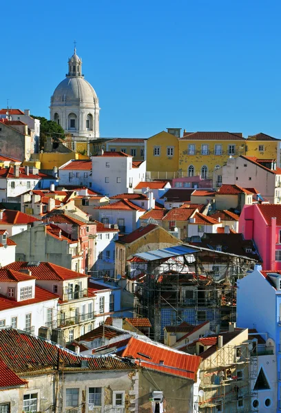 Pantheon di Lisbona e Alfama — Foto Stock