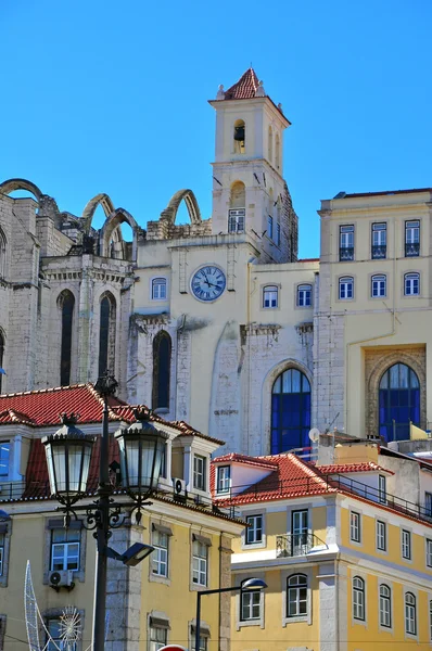 Klášter Carmo v Lisabonu — Stock fotografie