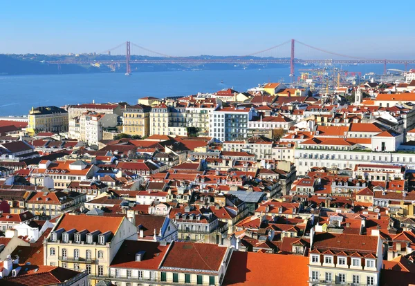 Panorama di Lisbona — Foto Stock