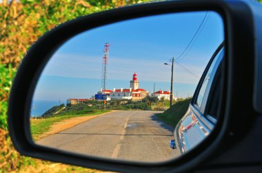 Deniz feneri araba ayna