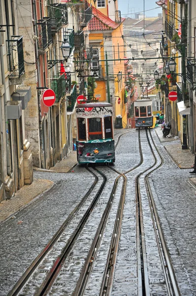 Lissabon funicurals — Stockfoto