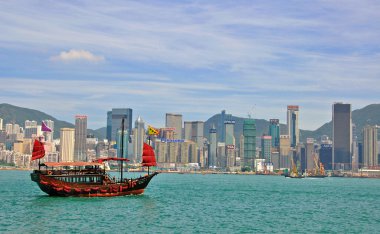 Hong kong manzarası