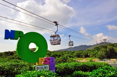Ngong ping teleferik hong Kong