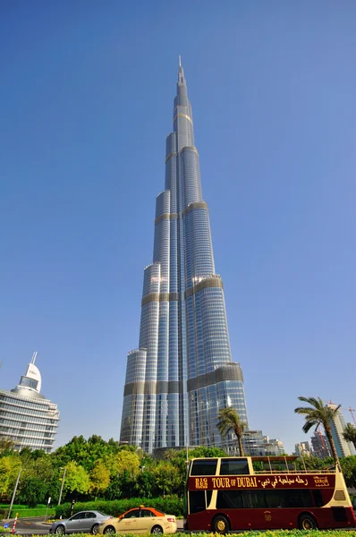 Burj Dubai, the tallest in the world — Stock Photo, Image