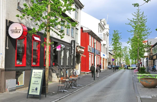 Reykjavik street — Stockfoto