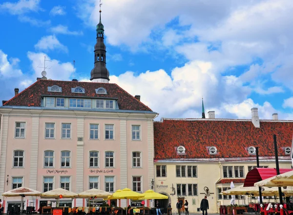 Tallinn main square — Stock Photo, Image