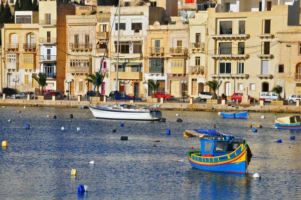 Maltesische Boote — Stockfoto